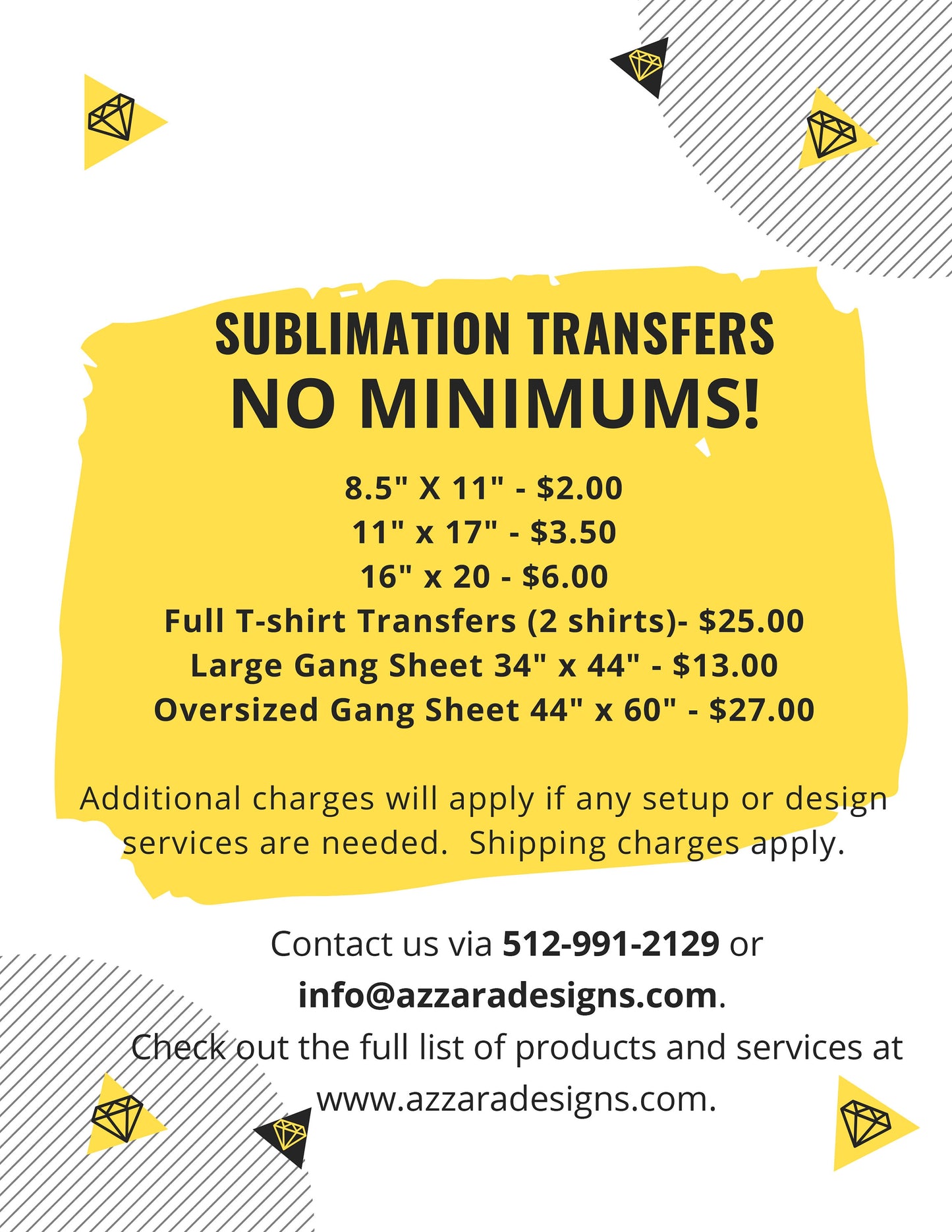 Transfers Ready To Press – tagged Sublimation Transfers – North
